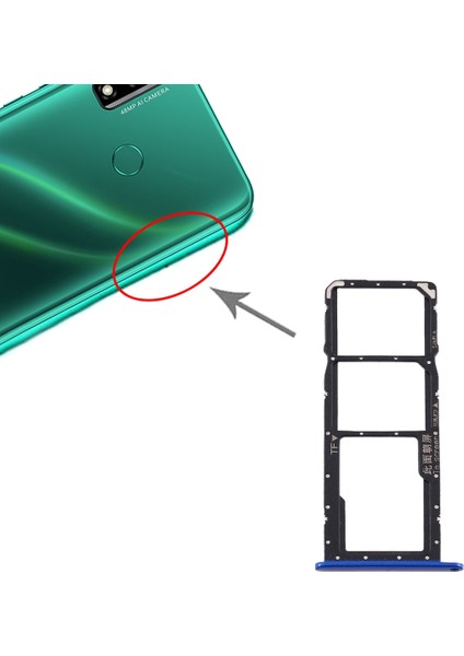 Huawei Y8S Için Tepsi + Mikro Sd Kart Tepsisi (Yurt Dışından)