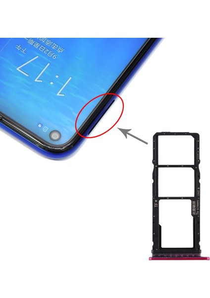 Huawei Honor Play 3 Için Tepsi + Mikro Sd Kart Tepsisi (Yurt Dışından)