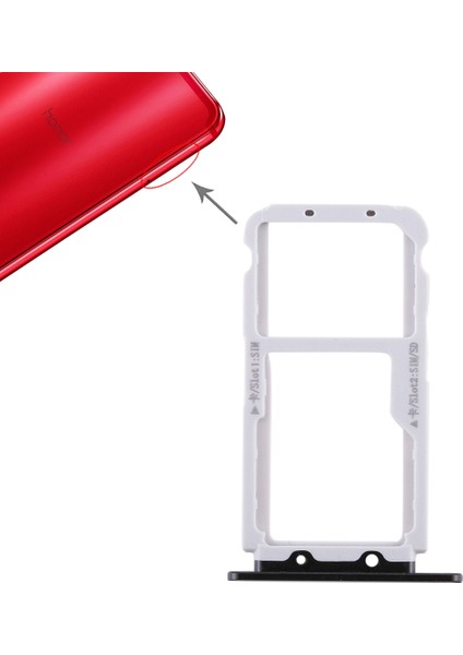 Huawei View 10 Için Tepsi + Mikro Sd Kart Tepsisi (Yurt Dışından)