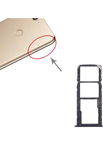Huawei Enjoy 8 Için Tepsi + Mikro Sd Kart Tepsisi (Yurt Dışından)