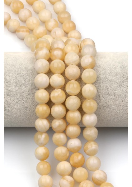 Aragonit Doğaltaş Dizi 10 mm Küre Kesim