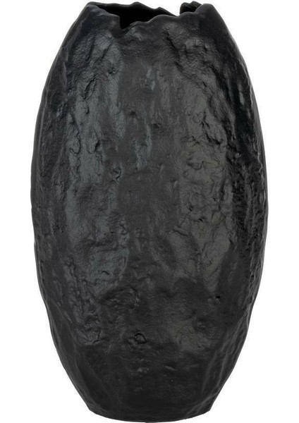 421289 "vohemar" Siyah Metal Vazo 31CM Yüksekliğinde