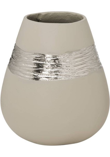 421476 "tubaran" Metal Vazo 18CM Yüksekliğinde