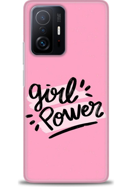 Xiaomi Mi 11T Pro Kılıf Hd Baskılı Kılıf - Girll Power + 9h Nano Ekran Koruyucu