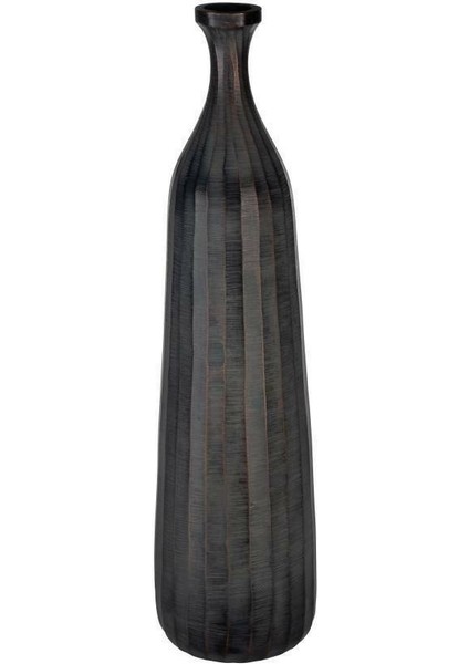 421283 "fanambana" Gri Metal Vazo 53CM Yüksekliğinde