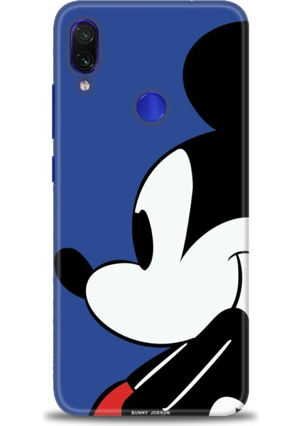 Xiaomi Redmi Note 7 Kılıf Hd Baskılı Kılıf - Micky Mouse + 9h Nano Ekran Koruyucu