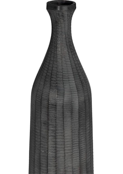 421284 "fanambana" Gri Metal Vazo 45CM Yüksekliğinde fiyatları