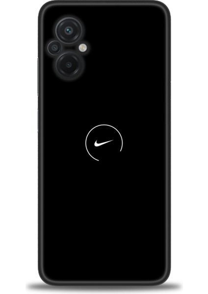 Xiaomi Poco M5 Kılıf Hd Baskılı Kılıf - Nike + 9h Nano Ekran Koruyucu