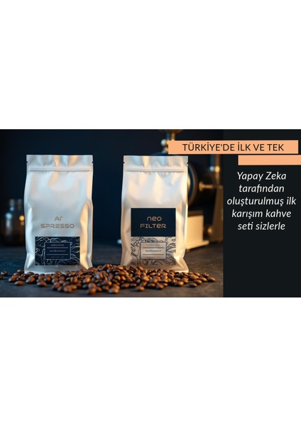 Yapay Zeka Kahve Karışım Seti