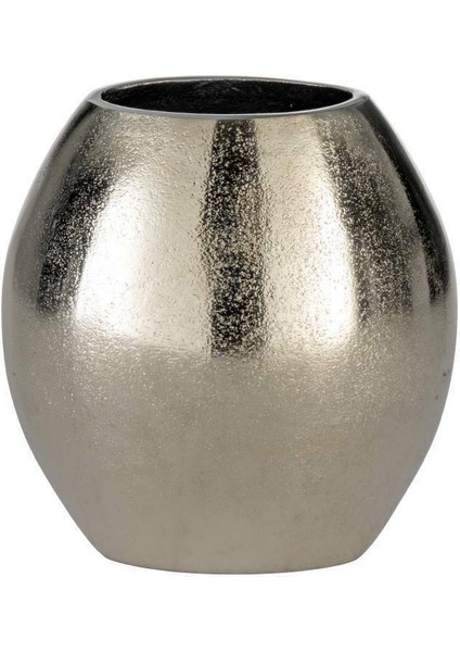 421287 "abucay" Nikel Metal Vazo 17,5cm Yüksekliğinde