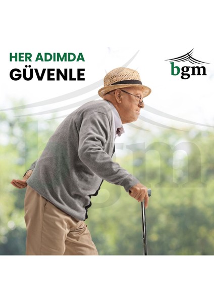 Baston 4 Ayaklı Quadripod Yüksek Kalite Denge Bastonu Asa