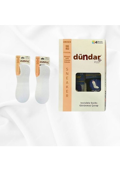 Dündar 2'li Set Sneaker Babet Çorap