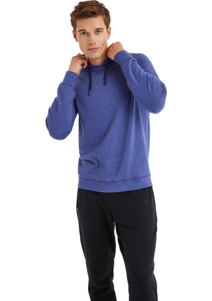 Erkek Termal Sweatshirt 2. Seviye 7468 - Mor