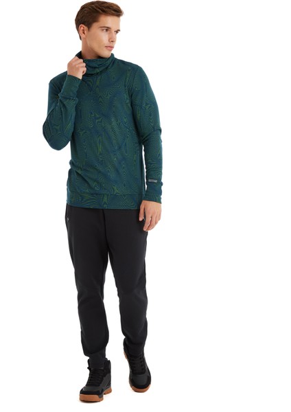 Erkek Termal Sweatshirt 2. Seviye 30703 - Yeşil