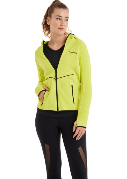 Kadın Termal Polar Sweatshirt 51682 - Yeşil