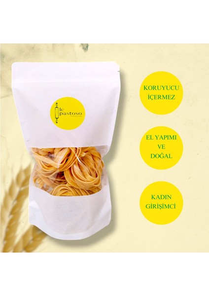 El Yapımı Fettuccine Makarna 300 gr