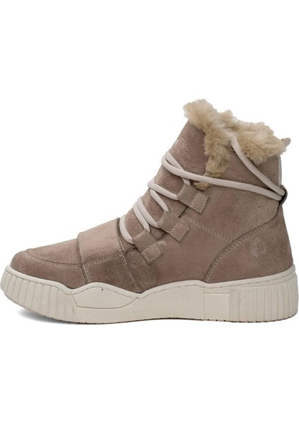 242-1876ZN Kadın Sneaker Bot Bej