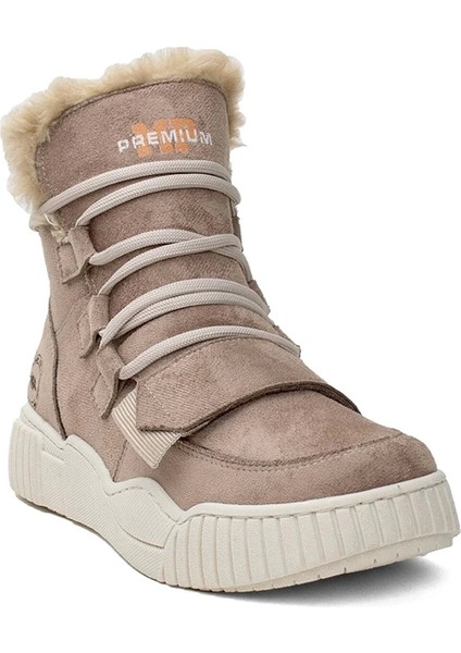 242-1876ZN Kadın Sneaker Bot Bej