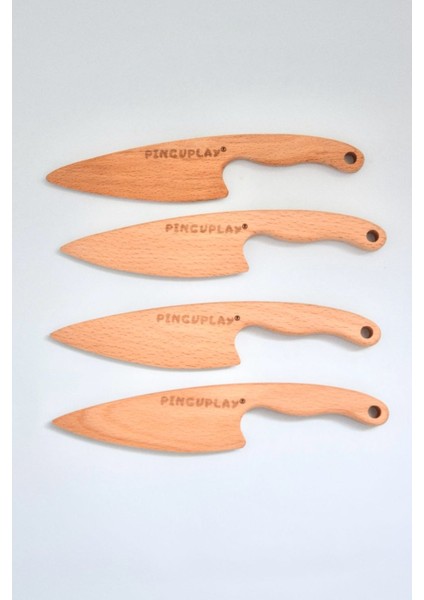 Ahşap Şef Bıçağı ( 1 adet Montessori Güvenli Kesme Bıçağı-Aktivite Oyuncak) fırsatları