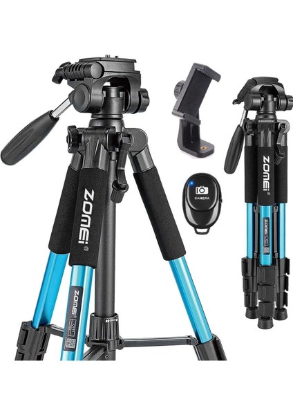 Zomei Q111 Profesyonel Alüminyum Tripod 5 kg Taşıma Kapasiteli