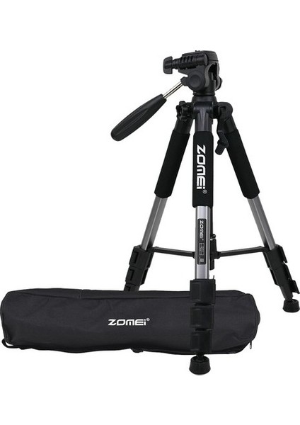 Zomei Q111 Profesyonel Alüminyum Tripod 5 kg Taşıma Kapasiteli