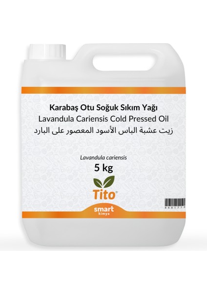 Karabaş Otu Soğuk Sıkım Yağı 5 kg