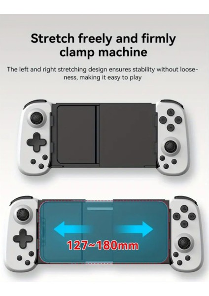 D6 Kablosuz Gamepad Uzatılabilir Joystick