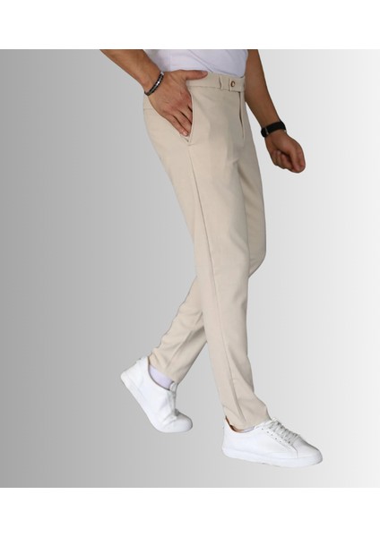 Erkek Kaliteli Esnek Likralı Bilek Boy Kumaş Pantolon fiyatları