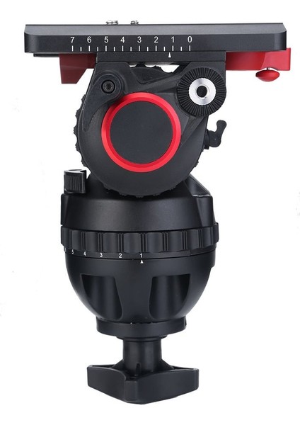 M25DL Hidrolik Kafalı Profesyonel Broadcast Video Tripod