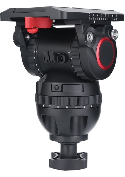 M25DL Hidrolik Kafalı Profesyonel Broadcast Video Tripod