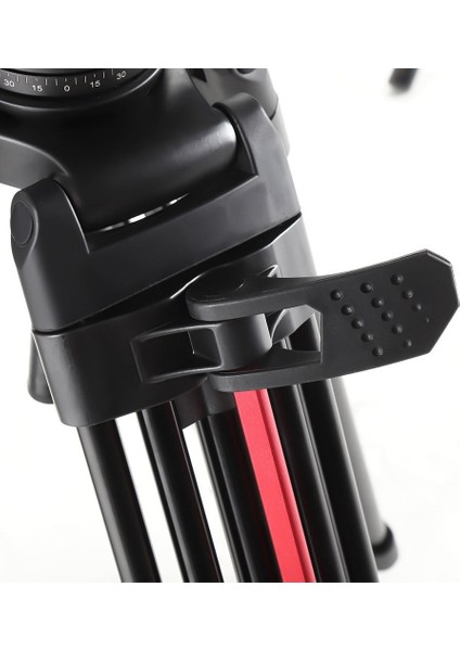 M25DL Hidrolik Kafalı Profesyonel Broadcast Video Tripod
