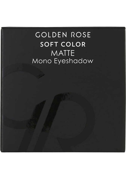 Golden Rose Soft Color Matte Mono Eyeshadow No:18 - Tekli Mat Far