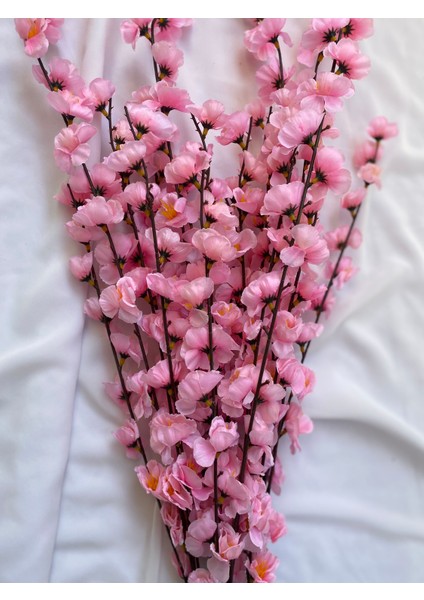 80 cm Sakura Çiçeği Cazo Çiçeği Dekor Çiçeği Yapay Çiçek