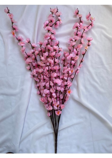 80 cm Sakura Çiçeği Cazo Çiçeği Dekor Çiçeği Yapay Çiçek