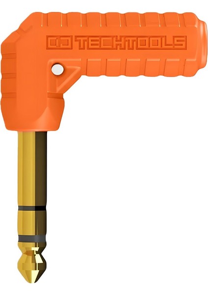 Chroma Jacks (Neon Orange) | 6.3mm Erkek - 3.5mm Dişi Stereo Kulaklık Ses Adaptörü