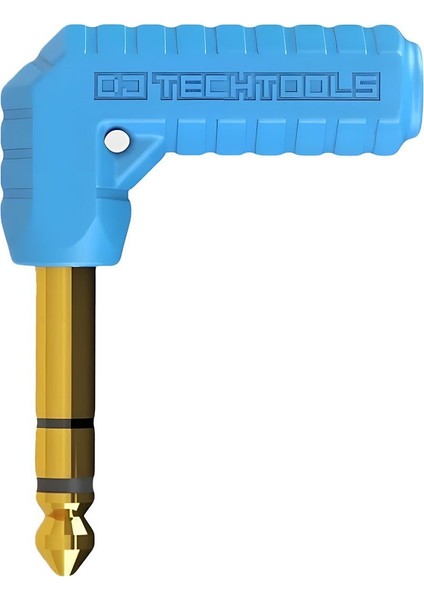 Chroma Jacks (Blue) | 6.3mm Erkek - 3.5mm Dişi Stereo Kulaklık Ses Adaptörü | Çeviricisi