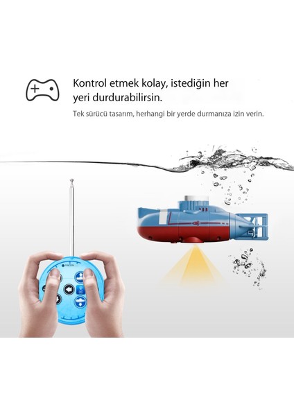 Uzaktan Kumandalı Denizaltı Çocuk Oyuncak Modeli Uzaktan Kumandalı Denizaltı Uzaktan Kumandalı Tekne (Yurt Dışından)