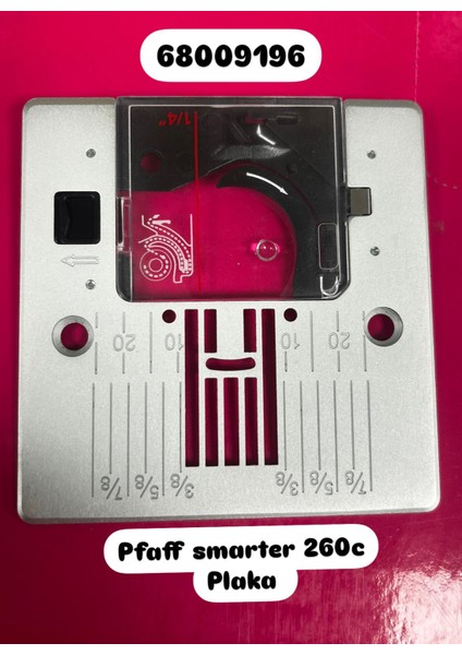 68009196 Pfaff  Dişli Plakası Smarter 260C