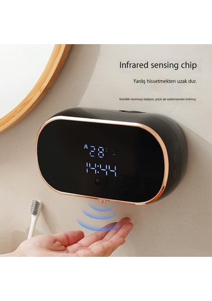 Akıllı Indüksiyon Köpük Makinesi Şarj Edilebilir Temizleme Sabunu Dispenseri Dijital Ekran El Dezenfektanı Duvara Monte Cep Telefonu Yıkama Makinesi (Yurt Dışından) fiyatları