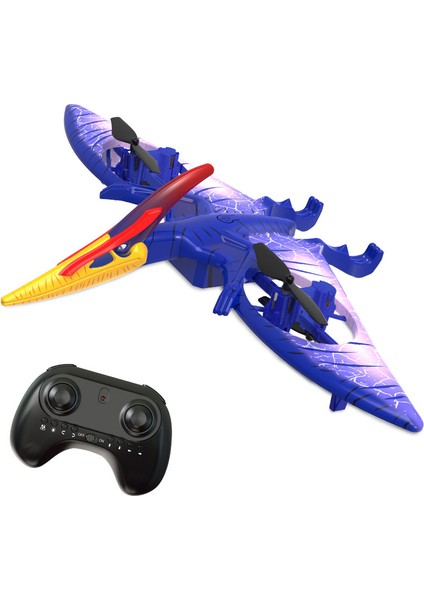 2.4g Pterosaur Quadcopter Uzaktan Kumandalı Uçak Aydınlatma Simülasyon Dinozor Kayma Drone (Yurt Dışından)