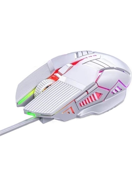 Kablolu Fare 6d Renkli Parlama E-Spor Oyunu Parlak Fare (Yurt Dışından)