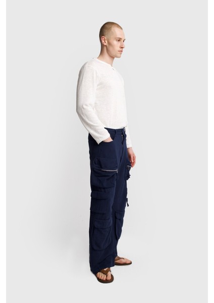 Gabardın Keten Kargo Pantolon modelleri