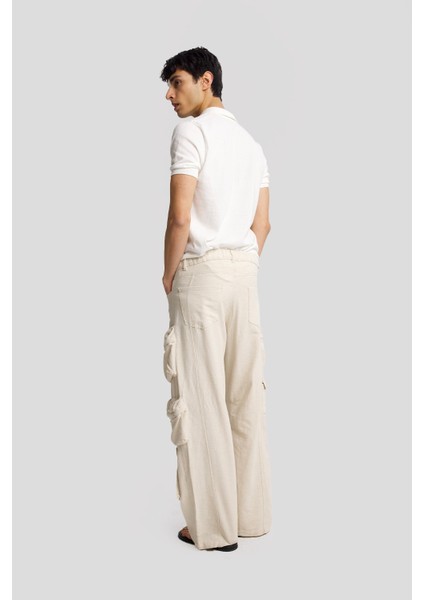 Gabardın Keten Kargo Pantolon fiyatları