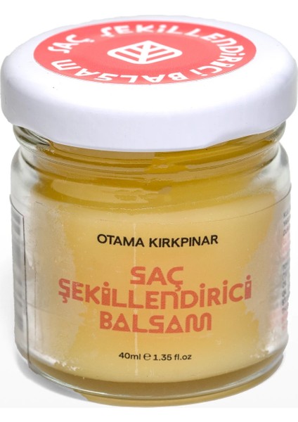 Saç Şekillendirici Doğal Bitkisel Balsam
