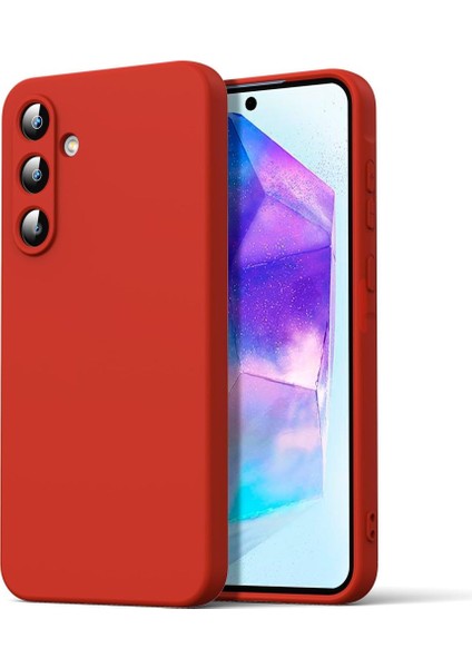 Samsung Galaxy A16 Kılıf Lansman Içi Kadife Silikon + Ekran Koruyucu