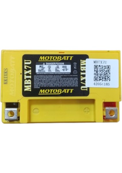 Quadflex 2 Kutup 12V 8 Ah 130 Cca Akü MBTX7U fiyatları