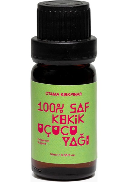 %100 Saf Kekik Uçucu Yağı