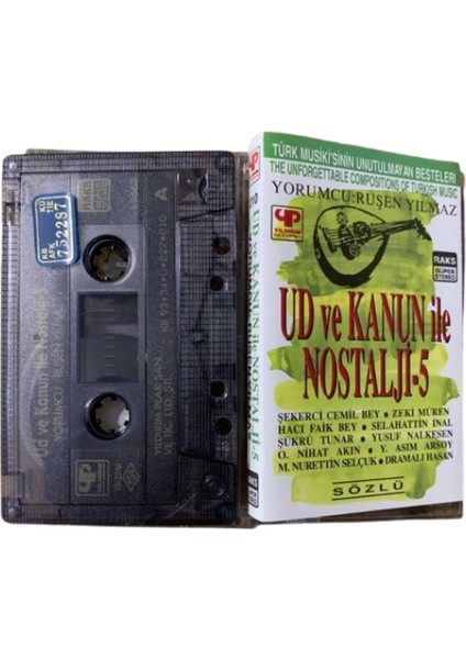 Ruşen Yılmaz- Ud ve Kanun Ile Nostalji 5- Kaset modelleri