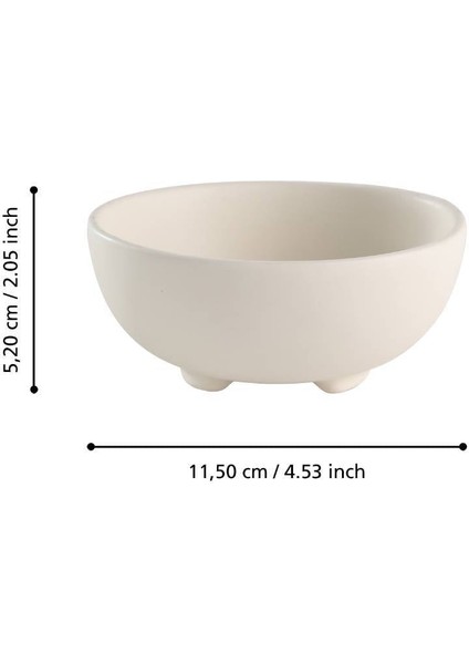 427421 "Kalının" 11,5cm Çapında Dekoratif Kase fırsatları