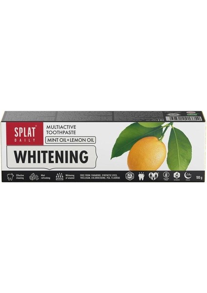 Daıly Whıtenıng Mınt Lemon Oıl Diş Macunu 100 ml